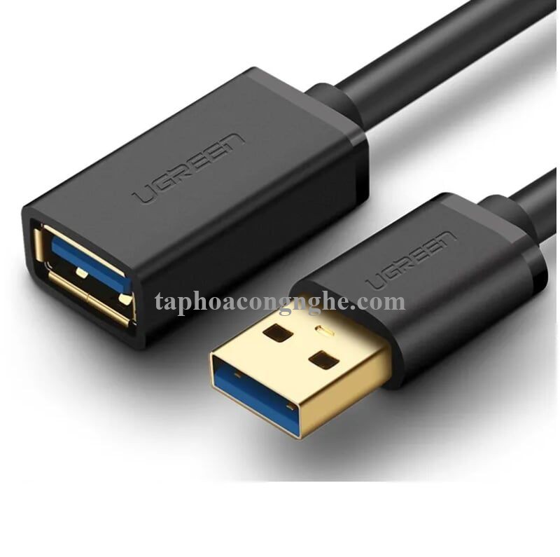 Ugreen 30127 3M màu Đen Cáp tín hiệu nối dài USB 3.0 cao cấp US129 30030127